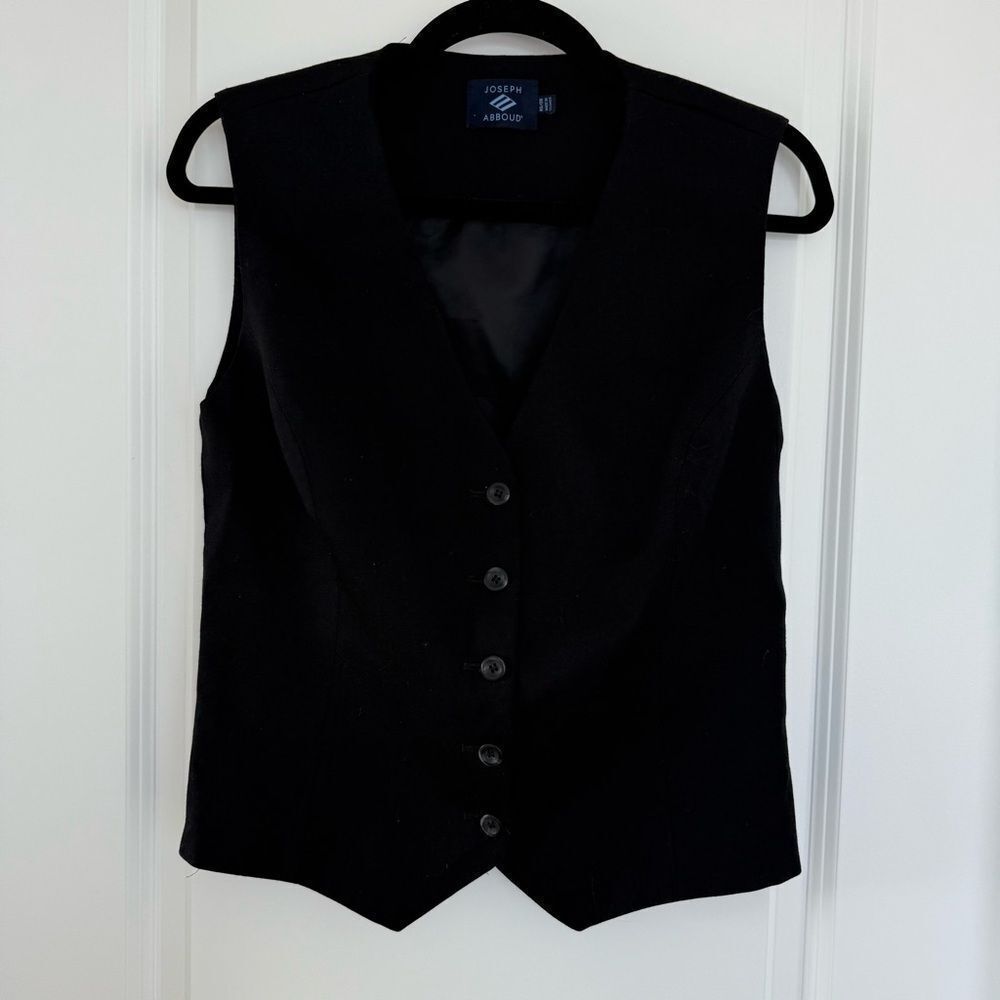 JOSEPH ABBOUD | Button front vest